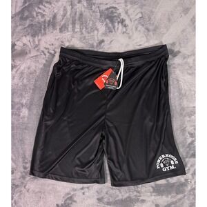 Y2K Powerhouse Gym Men's Performance Training Shorts XL Black Athletic NWT